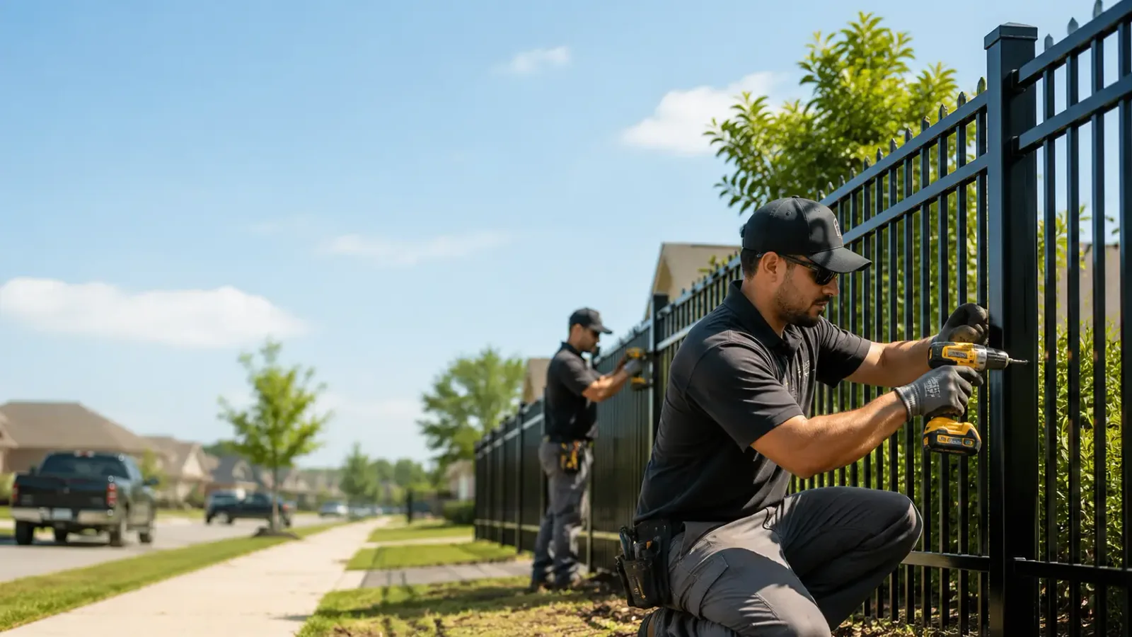 Metal Fence Installation in Moulton, AL